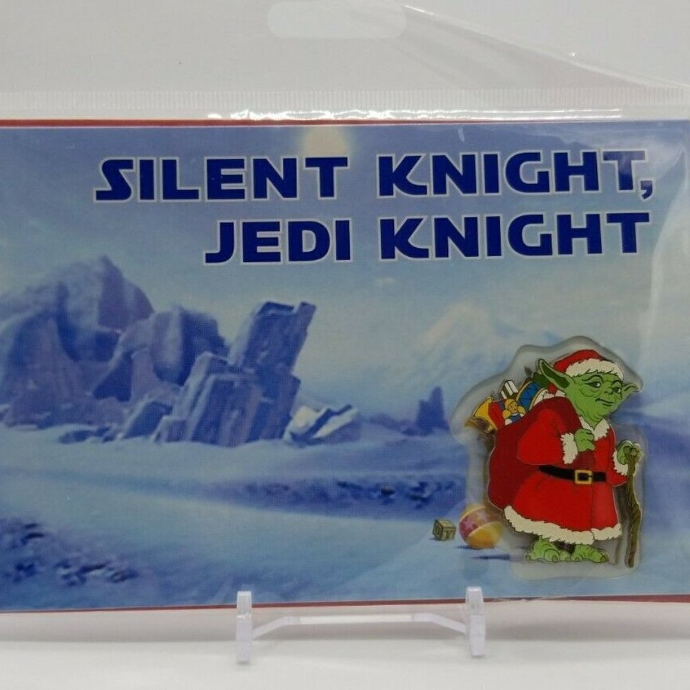 Yoda Santa Star Wars "Silent Knight Jedi Knight"